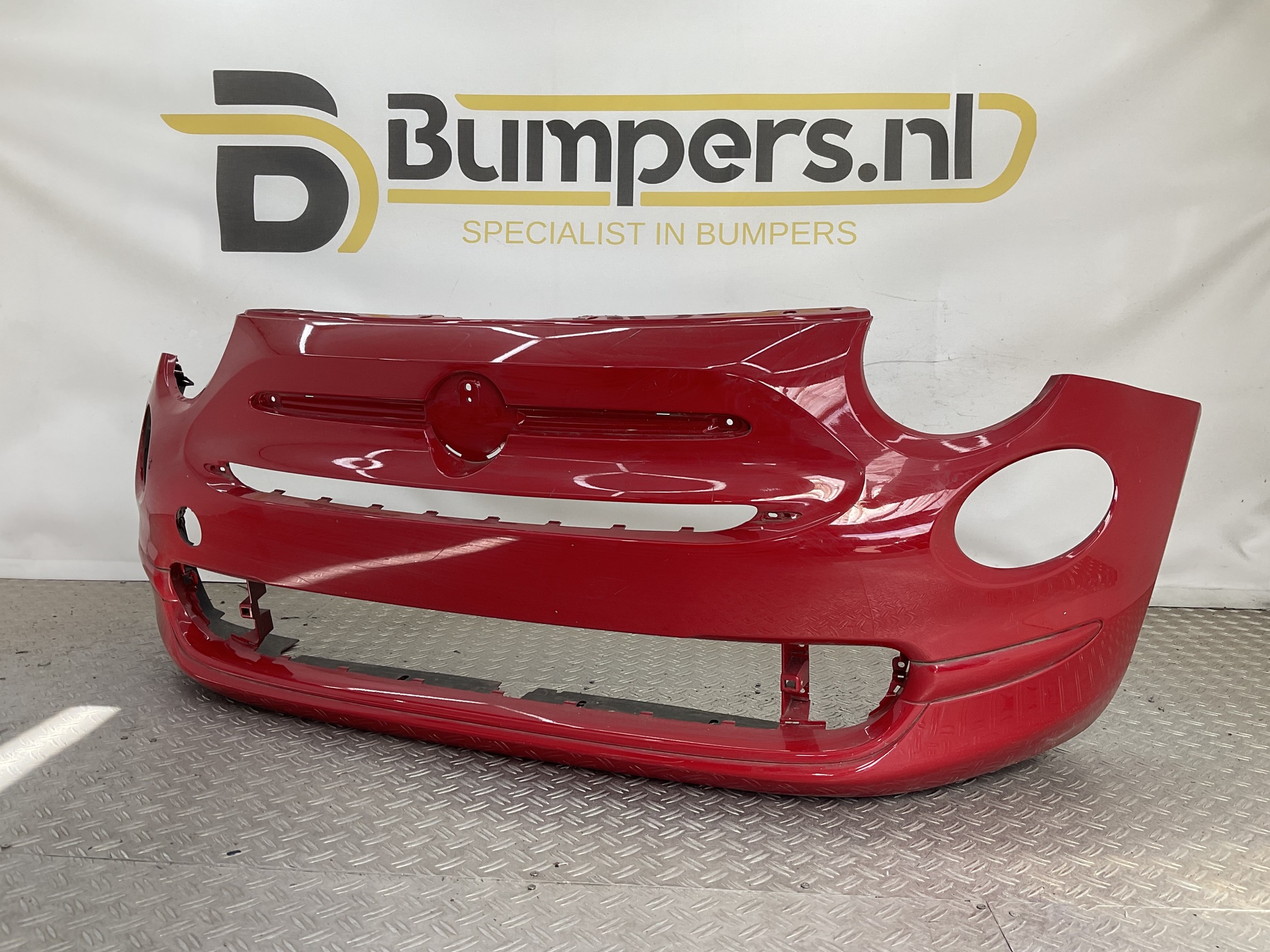 Bumper Fiat 500 Facelift 2016-2021 735619476 Voorbumper B8-23725