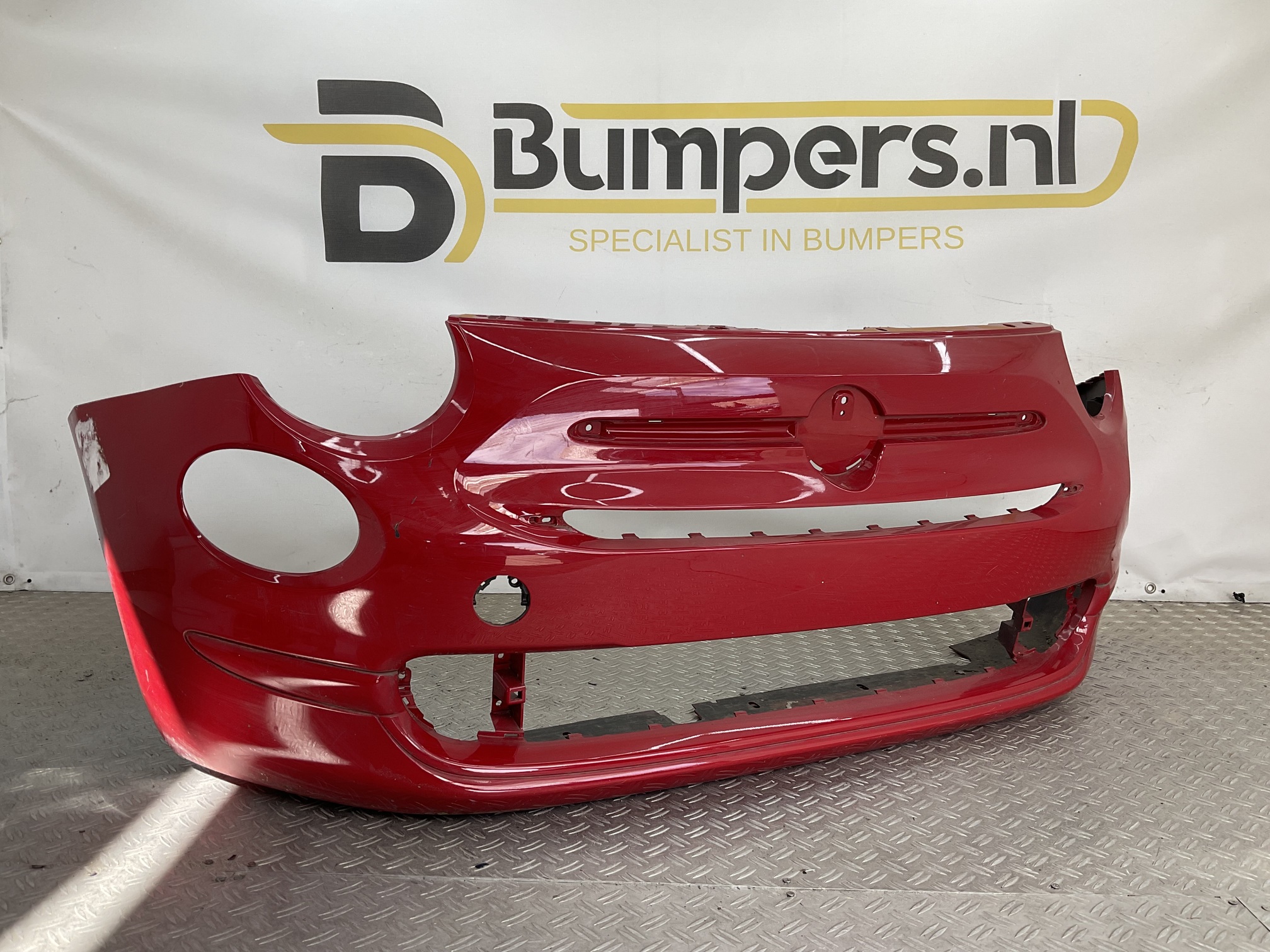 Bumper Fiat 500 Facelift 2016-2021 735619476 Voorbumper B8-23725