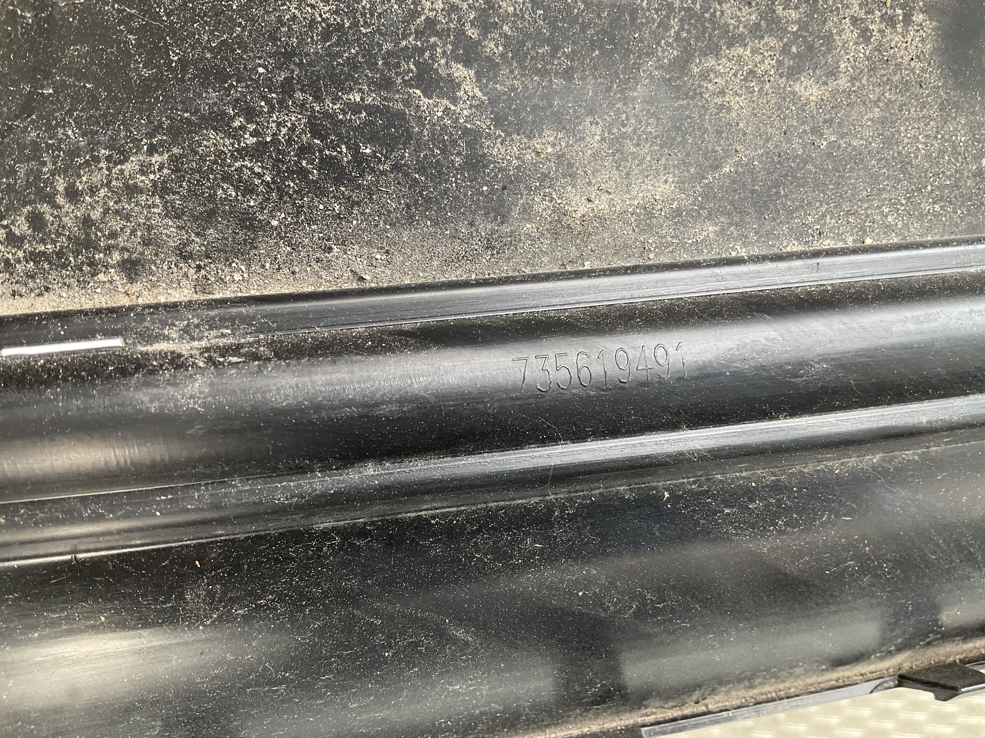 Bumper Fiat 500 Lounge Facelift 16-23 735619491 Voorbumper B8-20842