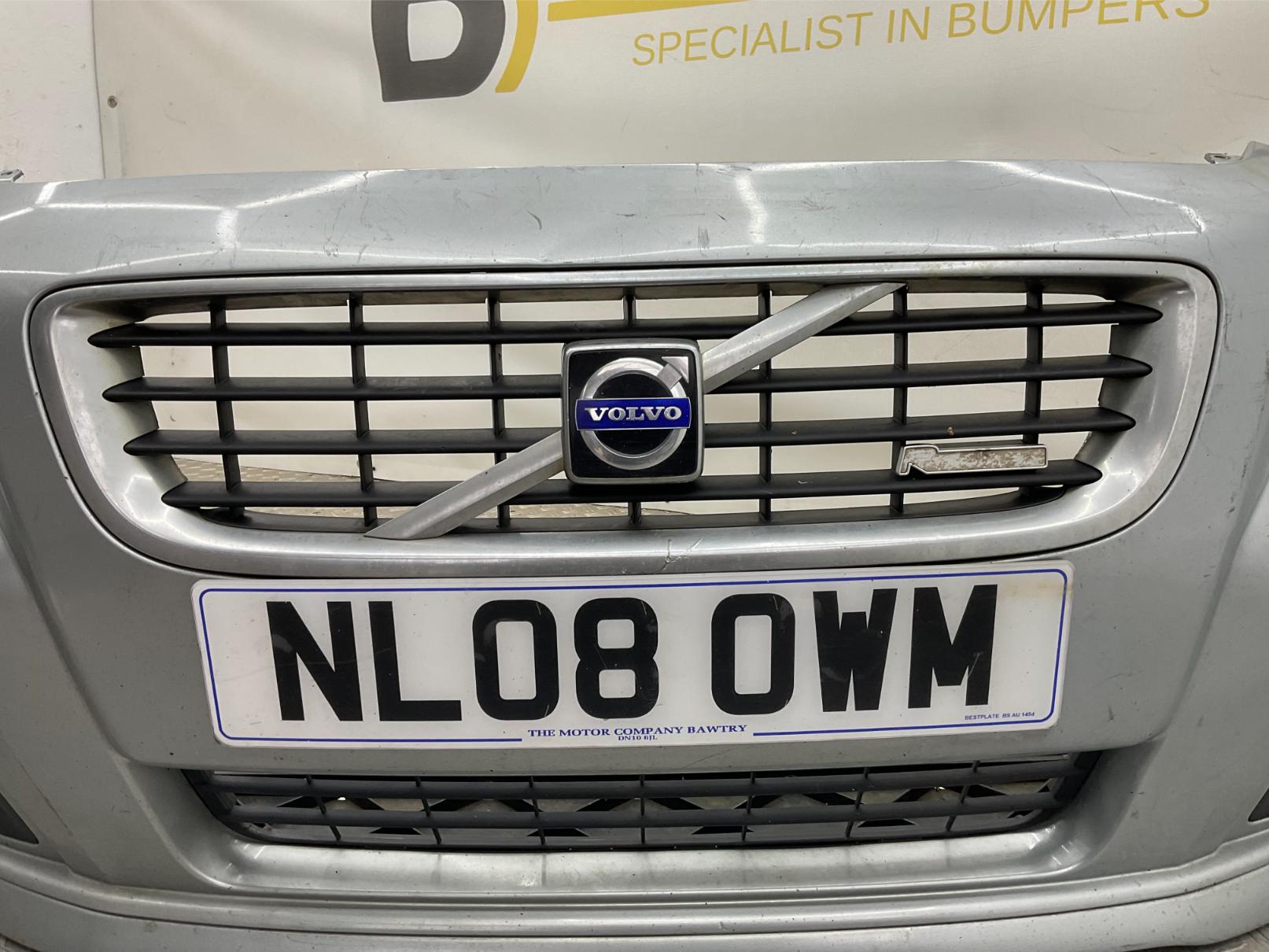 BUMPER VOLVO V50 S40 FACELIFT R-DESIGN 2007-2012 30744976 VOORBUMPER E5-23796