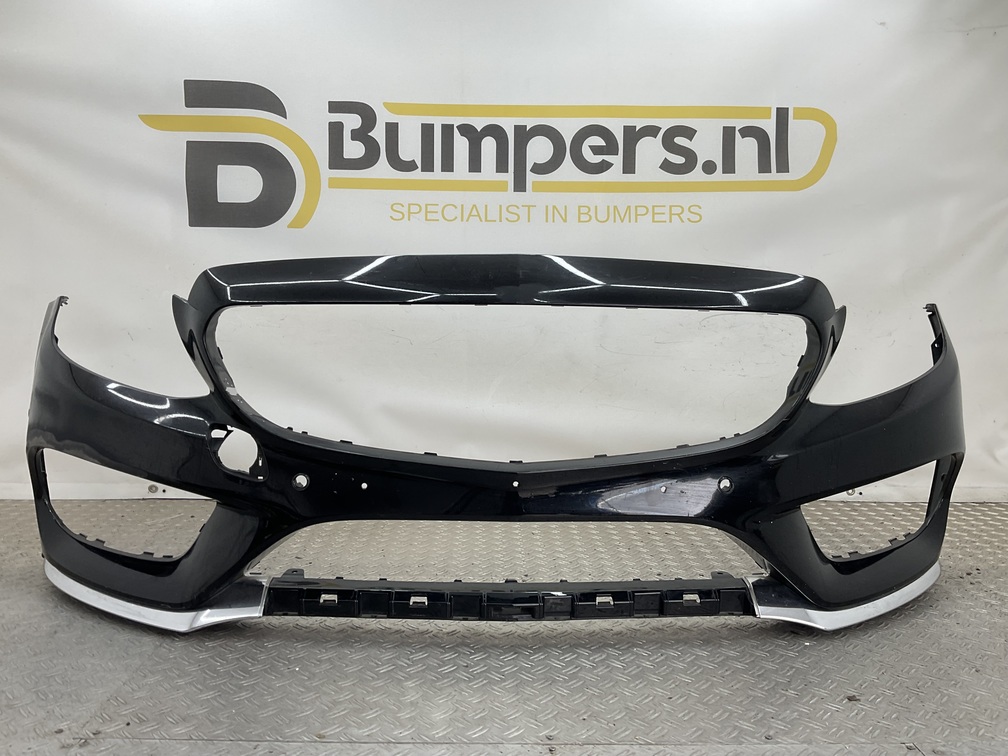 BUMPER MERCEDES C-KLASSE W205 6XPDC 2014-2017 A2058850025 VOORBUMPER A4-23911