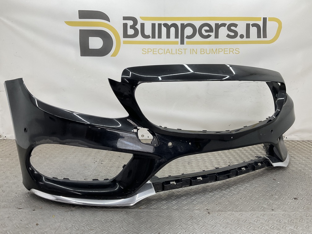BUMPER MERCEDES C-KLASSE W205 6XPDC 2014-2017 A2058850025 VOORBUMPER A4-23911