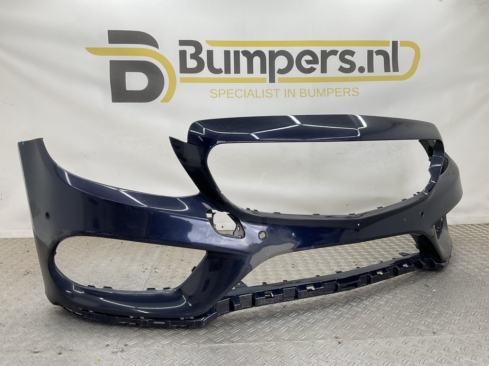 BUMPER MERCEDES C-KLASSE W205 6XPDC 2014-2017 A2058850025 VOORBUMPER A4-23913