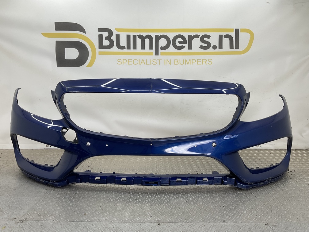 BUMPER MERCEDES C-KLASSE W205 6XPDC 2014-2017 A2058850025 VOORBUMPER A4-23915