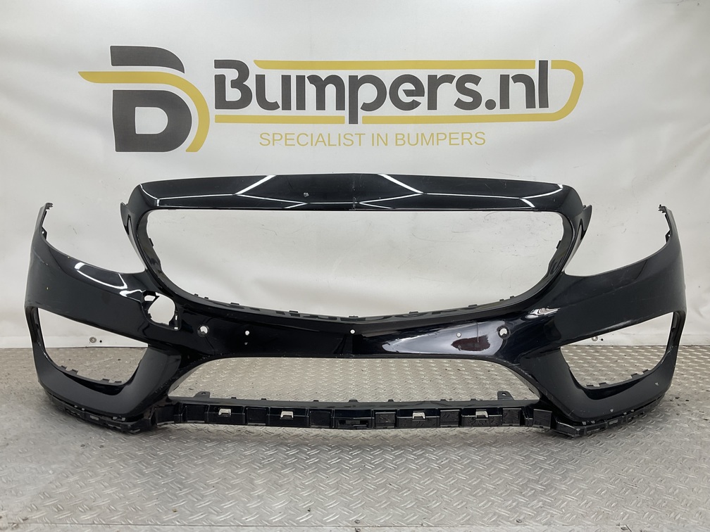BUMPER MERCEDES C-KLASSE W205 6XPDC 2014-2017 A2058850025 VOORBUMPER A4-23918