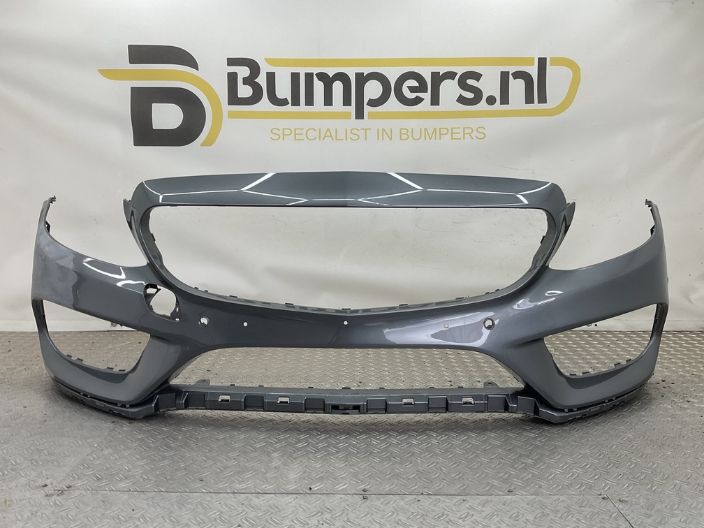 BUMPER MERCEDES C-KLASSE W205 6XPDC 2014-2017 A2058850025 VOORBUMPER A4-23919