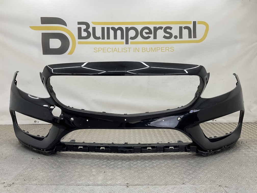 BUMPER MERCEDES C-KLASSE W205 6XPDC 2014-2017 A2058850025 VOORBUMPER A4-23921