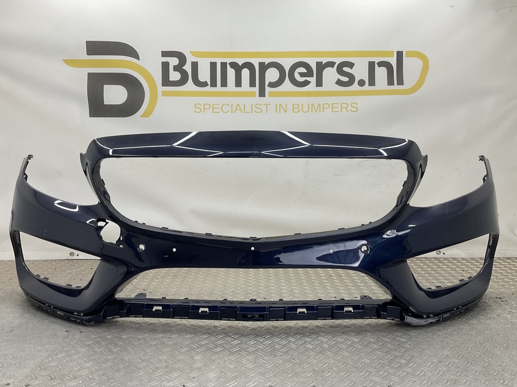 BUMPER MERCEDES C-KLASSE W205 6XPDC 2014-2017 A2058850025 VOORBUMPER A4-23924