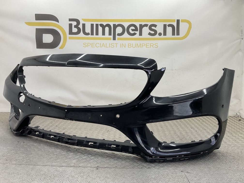 BUMPER MERCEDES C-KLASSE W205 6XPDC 2014-2017 A2058850025 VOORBUMPER A4-23925