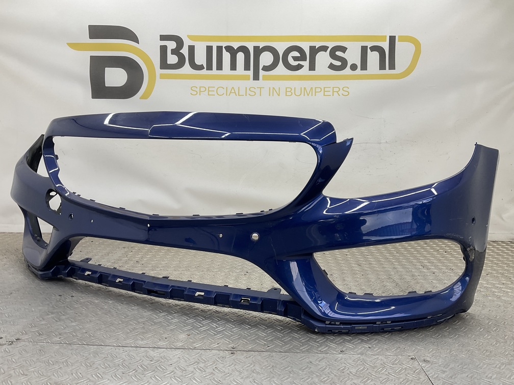 BUMPER MERCEDES C-KLASSE W205 6XPDC 2014-2017 A2058850025 VOORBUMPER A4-23926