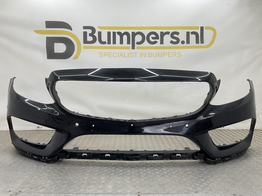 BUMPER MERCEDES C-KLASSE W205 6XPDC 2014-2017 A2058850025 VOORBUMPER A4-23928