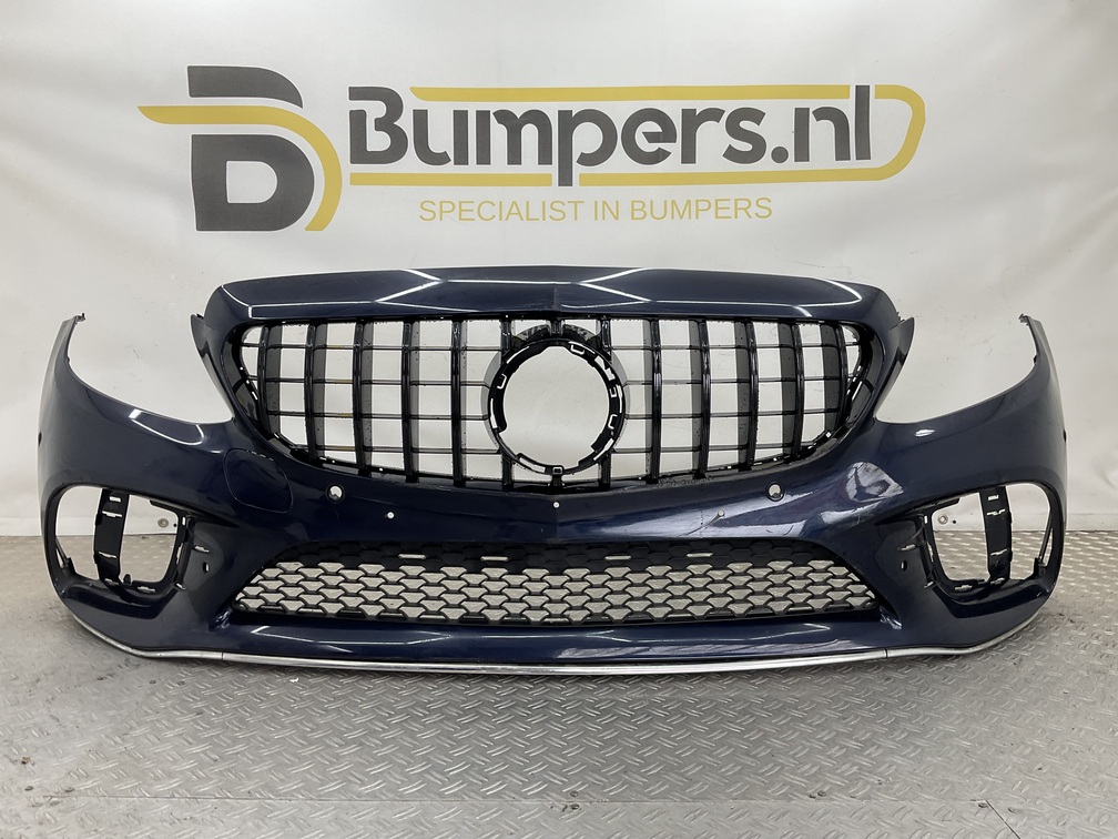 Bumper Mercedes C Klasse W205 AMG Facelift 17-21 A2058856002 Voorbumper A4-23963