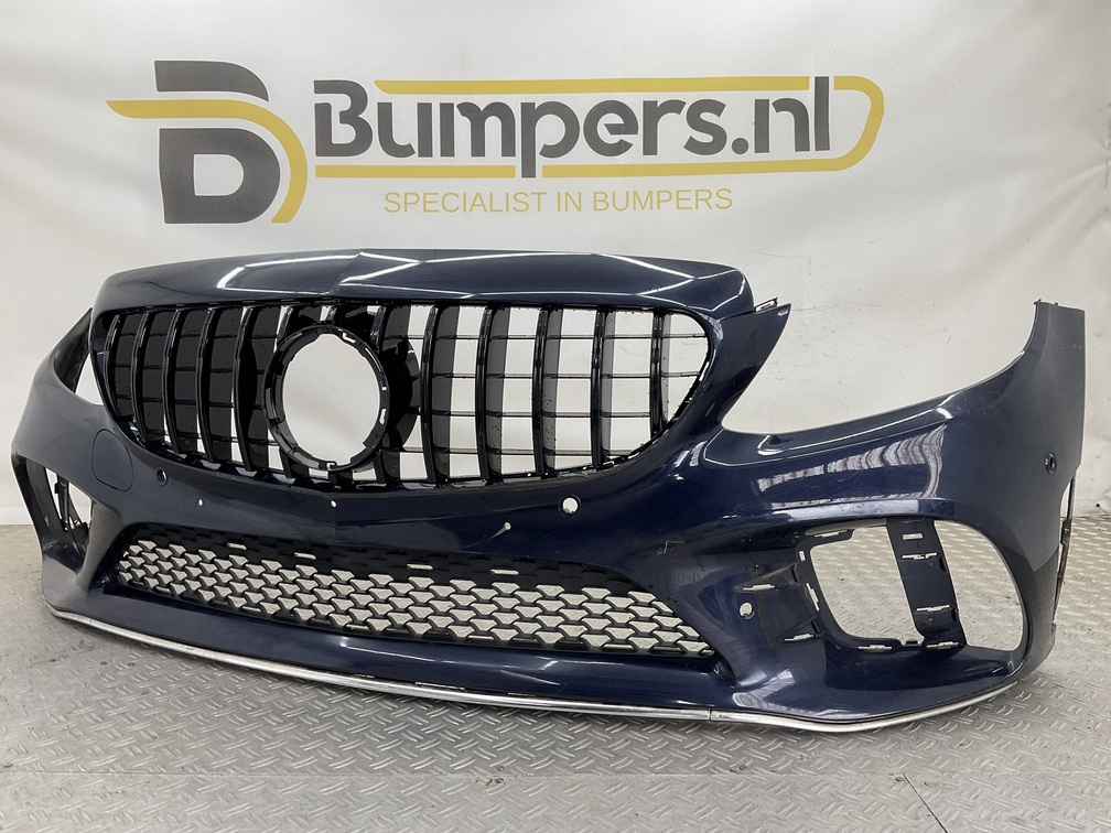 Bumper Mercedes C Klasse W205 AMG Facelift 17-21 A2058856002 Voorbumper A4-23963