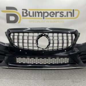 Bumper Mercedes C Klasse W205 Facelift AMG 2017-2021 A2058856002 Voorbumper A4-20423
